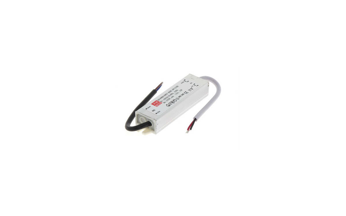 MW Power BPV-1215E 12VDC/1.25A waterbestendige universele mini voeding adapter