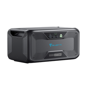 BLUETTI B300 uitbreidingsaccu voor AC200MAX met 3072Wh, 12V uitgang voor auto, twee USB poorten en gratis applicatie