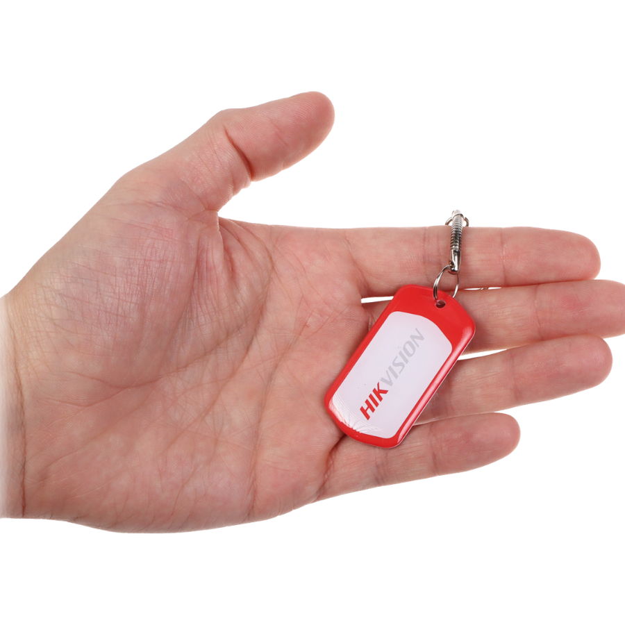 Hikvision DS-K7M102-M – MIFARE-Transponder – Rot/Weiß
