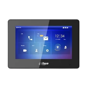 Dahua VTH5422HB IP video intercom binnen monitor 2 draads en netwerkkabel aansluiting met PoE