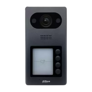 Dahua VTO3211D-P4-S2 IP video intercom 4-knop buiten station (netwerkkabel aansluiting) met PoE en Mifare kaartlezer