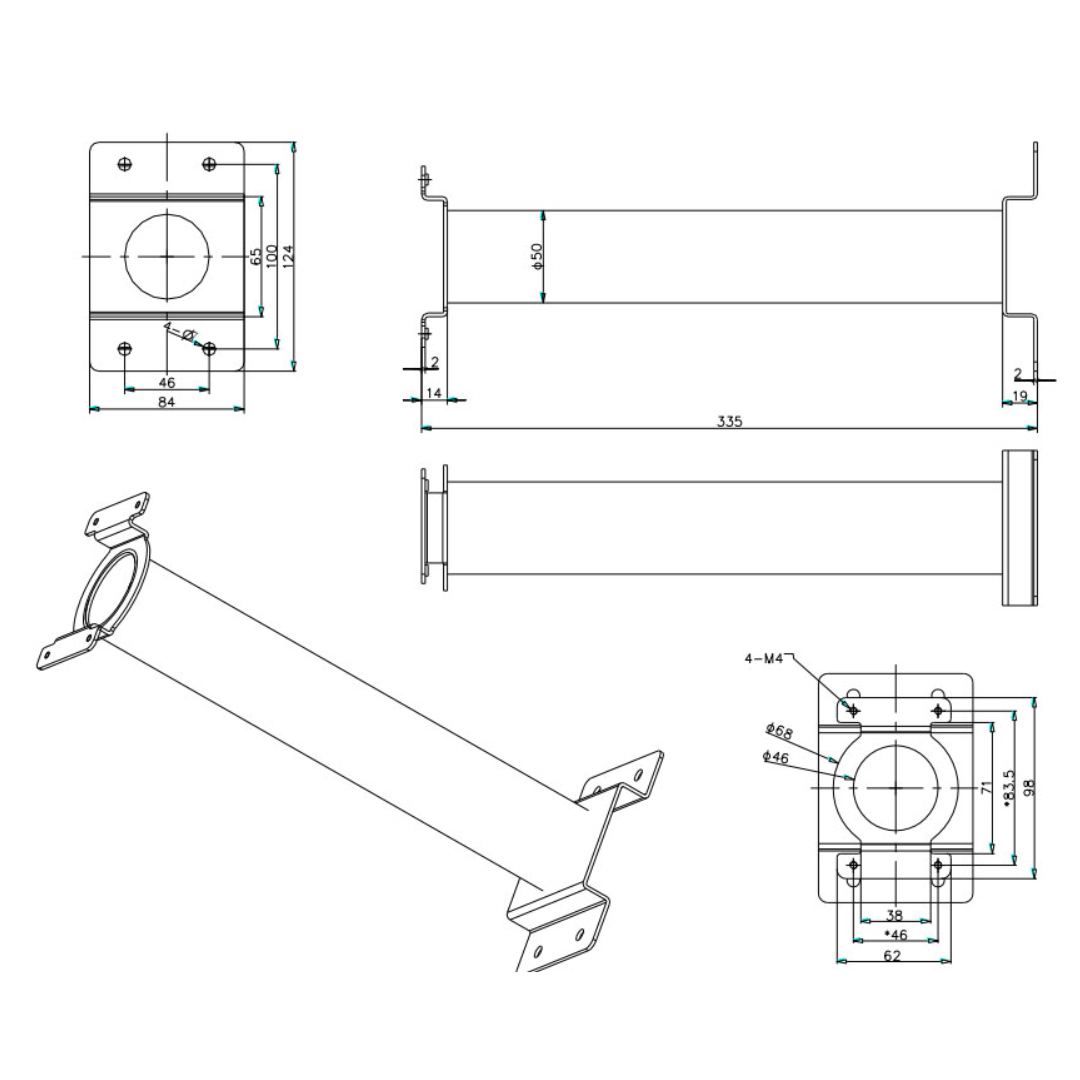 Hikvision DS-1691ZJ Diagram