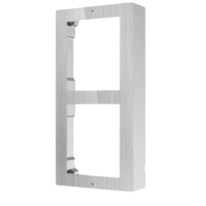 Hikvision DS-KD-ACW2/S IP video intercom outdoor station, dual surface-mounted housing, stainless steel