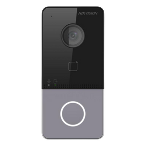 Hikvision DS-KV6113-WPE1(C) IP video intercom 2MP Wi-Fi deurbel met PoE, Mifare kaartlezer en alarm