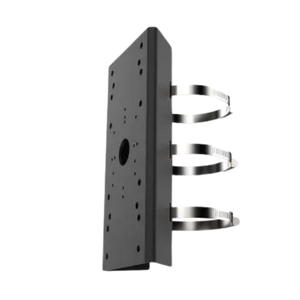 Hikvision DS-1275ZJ-SUS-B black steel mast bracket