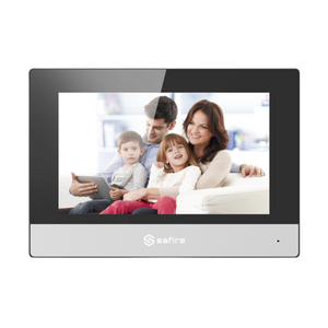 Safire SF-VIDISP01-7WIP IP video intercom binnen monitor 7 inch touchscreen, PoE, WiFi