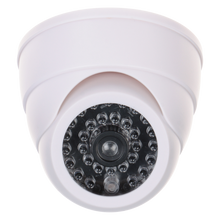 UMA EDI-LED-W realistische dummy beveiligingscamera voor binnen met knipperende LED