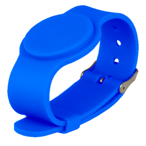 UMA MFDF-ADJ-BL Mifare DESFire siliconen verstelbare armband blauw (10 stuks)