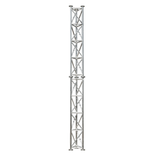 UMA ML30 universele aluminium vrijstaande kantelbare truss mast 3 meter in onderdelen kit voor zelfbouw met grondanker