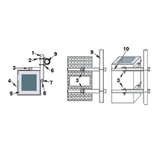 UMA CC-1 - Schoorsteenklem – Verzinkt staal - 5m band