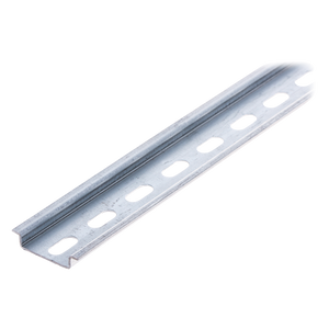 UMA DIN-R-100 DIN rail | 1 meter | Verzinkt staal