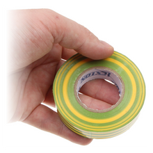 UMA ISO-TAPE-YG-25 PVC isolatie tape geel-groen 25 meter - 19mm