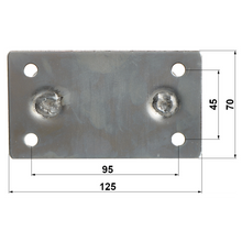 UMA UM-1 - Muurklem - Bevestigen van mast of buis
