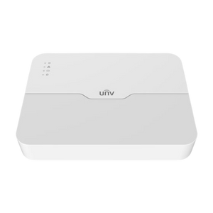 Uniview NVR301-04LS3-P4 4-kanaals Netwerk Video Recorder tot 5 megapixel met PoE, 1x HDD, Full HD HDMI en VGA uitgang
