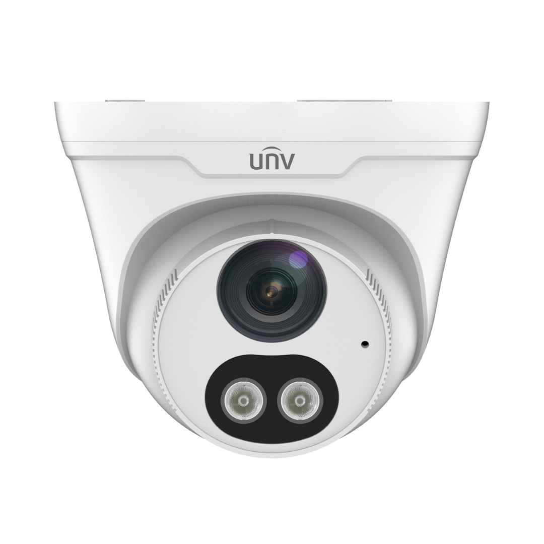 Uniview turret camera met wit LED