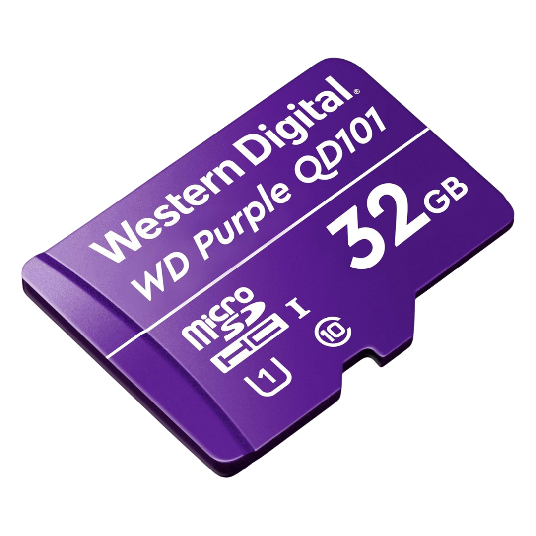 WD Purple 32GB geheugenkaart beveiliging
