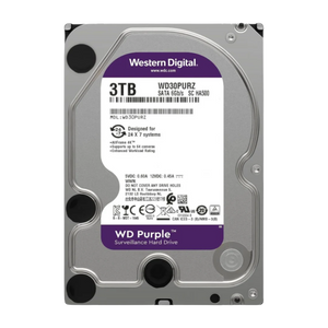 Western Digital WD30PURZ Purple – 3TB – Surveillance HD