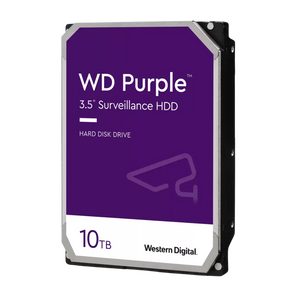 Western Digital WD100PURZ Purple – 10TB surveillance harde schijf