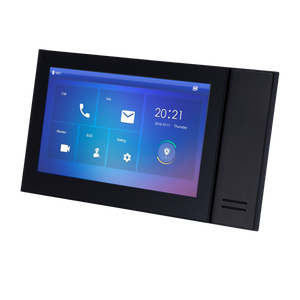 X-Security XS-V2421M-IP-POE-B IP video intercom binnen monitor netwerkkabel aansluiting met PoE