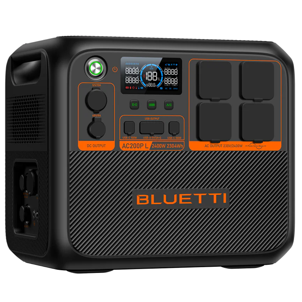 Bluetti AC200PL draagbaar powerstation als alternatief voor een thuisbatterij