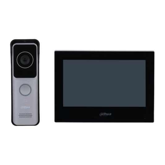 Dahua video deurbel met camera als buitenstation