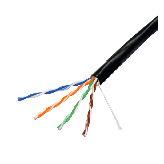 Safire CAT6 UTP buitenkabel op rol voor netwerk en camera's