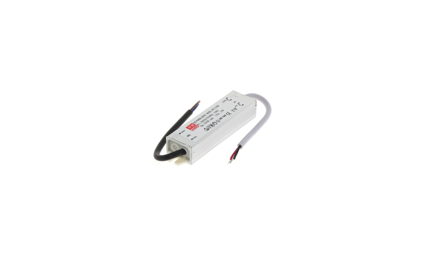 MW Power BPV-1215E 12VDC/1.25A waterbestendige universele mini voeding adapter