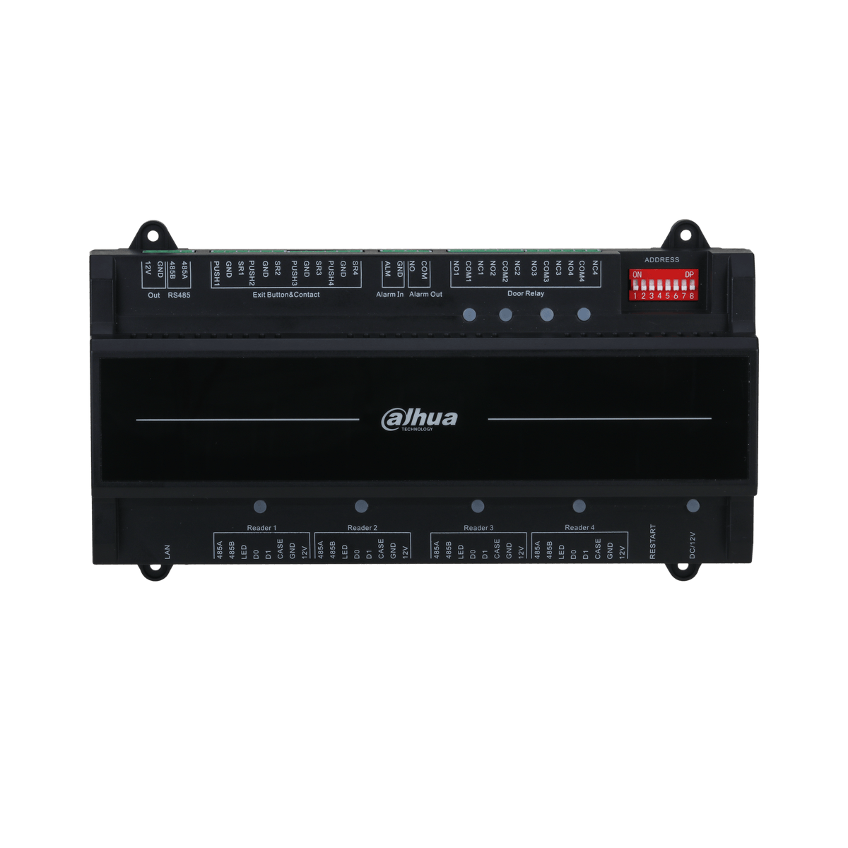 Dahua ASC2204B-S – 4-deurs toegangscontroller (PoE / RS-485 / Wiegand)