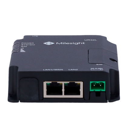 Milesight UR32L-L04EU-P industriële 4G LTE router met 2xRJ45 PoE poorten en 150Mbps voor M2M en IoT