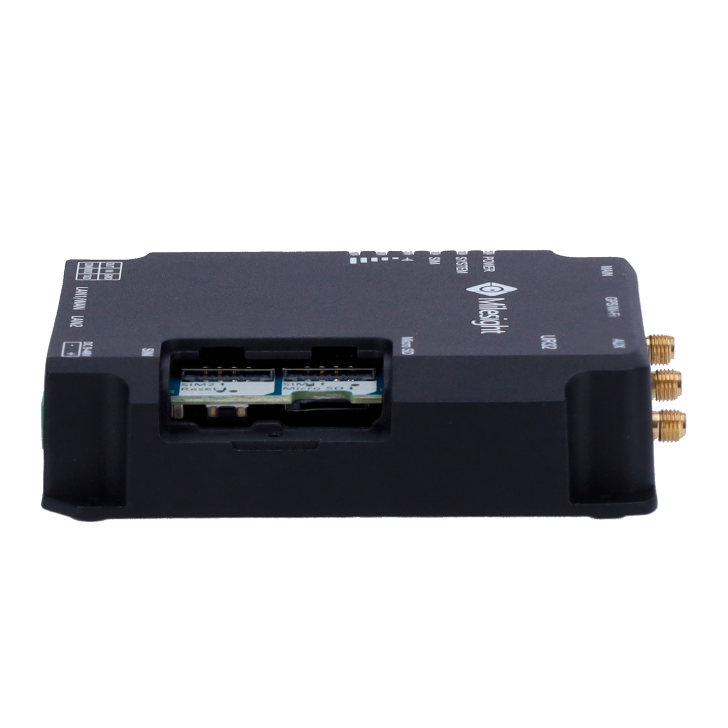 Milesight UR32-L04EU-W-485 industriële 4G LTE router met 2xRJ45 poorten,  Wi-Fi,  RS232,  RS485 en 150Mbps voor M2M en IoT