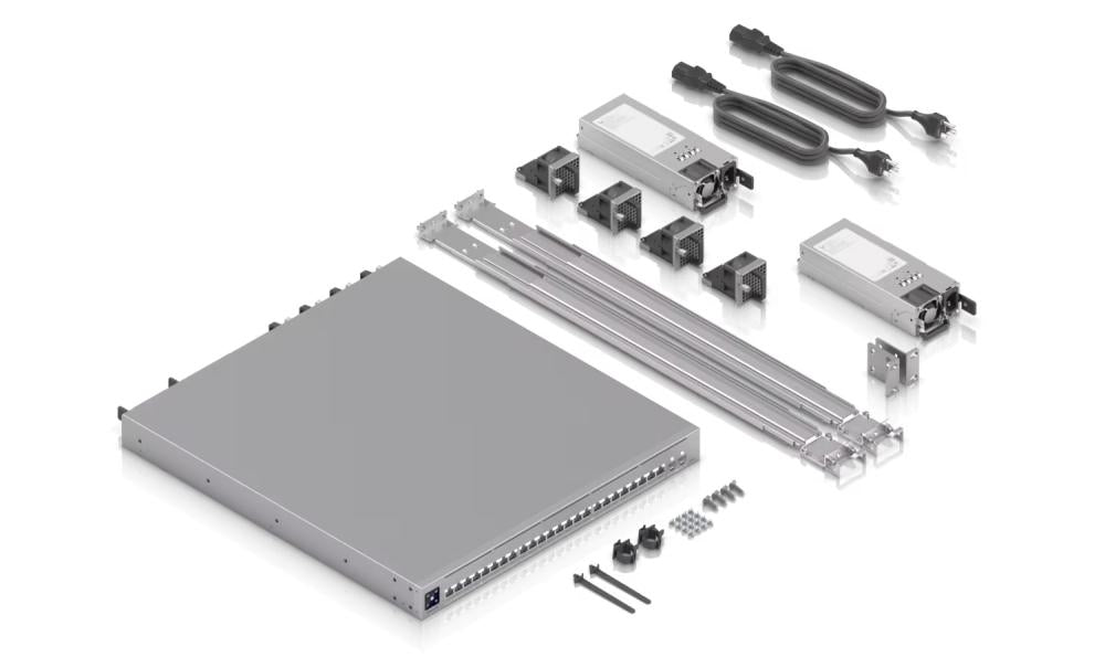 UniFi - Enterprise Campus 24 PoE, 1050W PoE budget