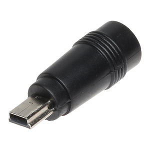UMA ADR-55-MINI-USB-B adapter voor mini USB-B naar 5.5mm voeding jack