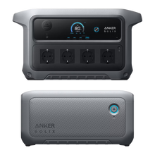 Anker SOLIX Powerstation bundel (4096Wh / 2400W) – C2000 en BP2000 uitbreidingsaccu