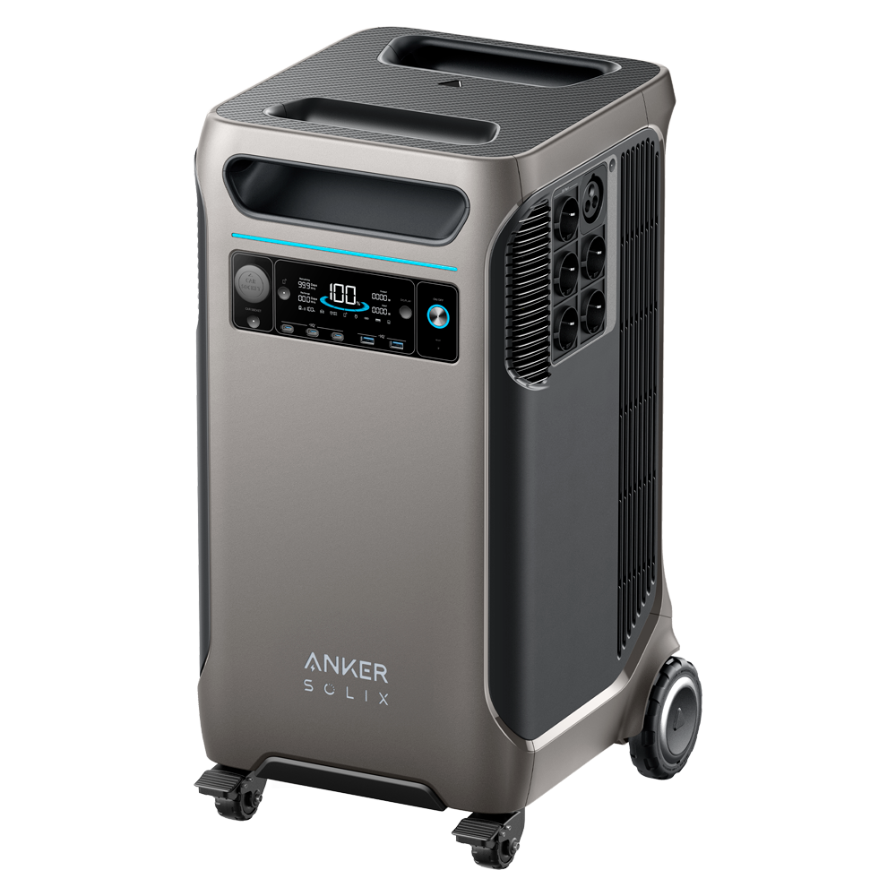 Anker SOLIX F3800 – Portable Power Station - 3840Wh capaciteit - 6000W piekvermogen