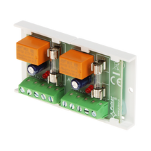Pulsar AWZ512 universele dubbel relais module PU2 met zekering