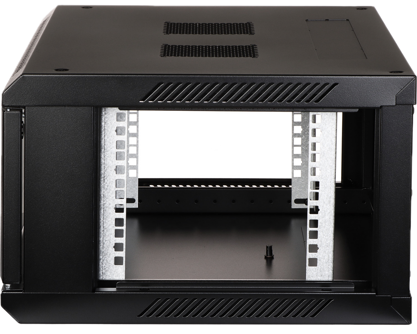 UMA RA19-4U-450 – Patchkast wand - met glazen afsluitbare deur (600x285x450mm)