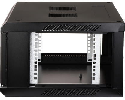 UMA RA19-4U-450 – Patchkast wand - met glazen afsluitbare deur (600x285x450mm)