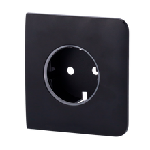 Ajax stopcontact cover zwart