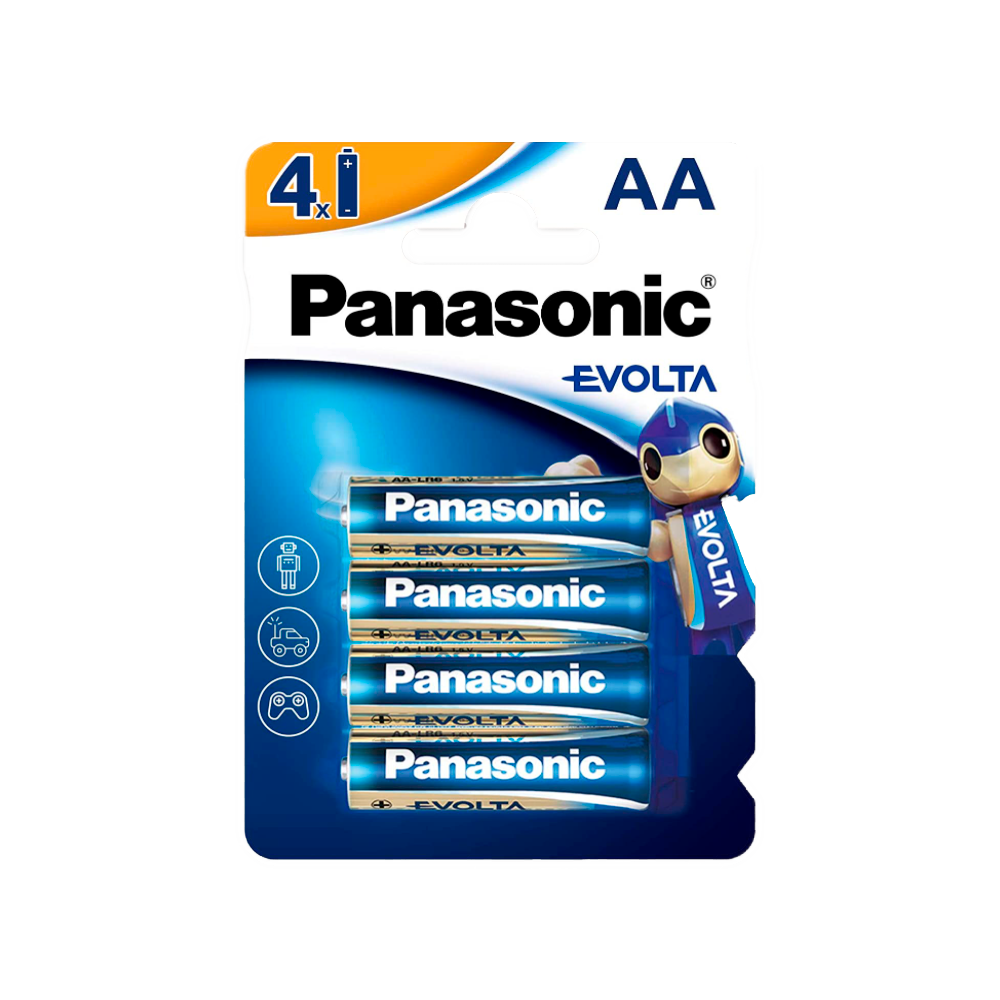 Panasonic AA/LR06 1, 5V Alkaline batterij 4 stuks