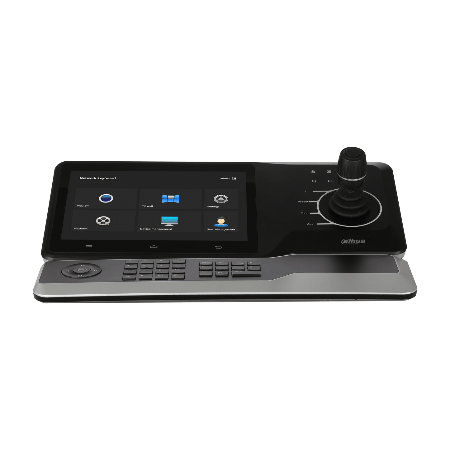 Dahua NKB5200F – Keyboard met touchscreen - Aansturen PTZ & NVR