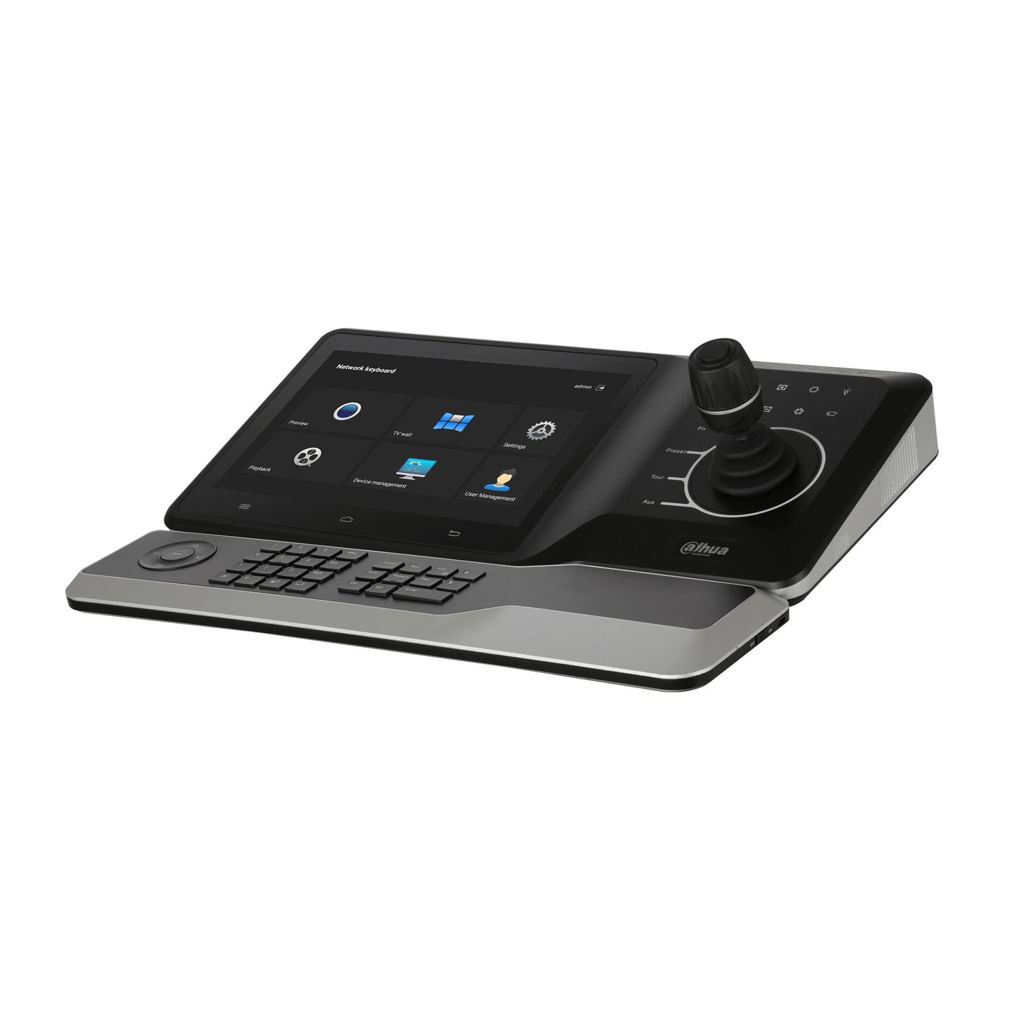 Dahua NKB5200F – Keyboard met touchscreen - Aansturen PTZ & NVR
