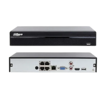 Dahua 4 kanaals PoE Netwerk Video Recorder
