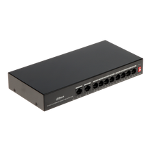 Dahua 8 poort PoE switch 802.3af/at