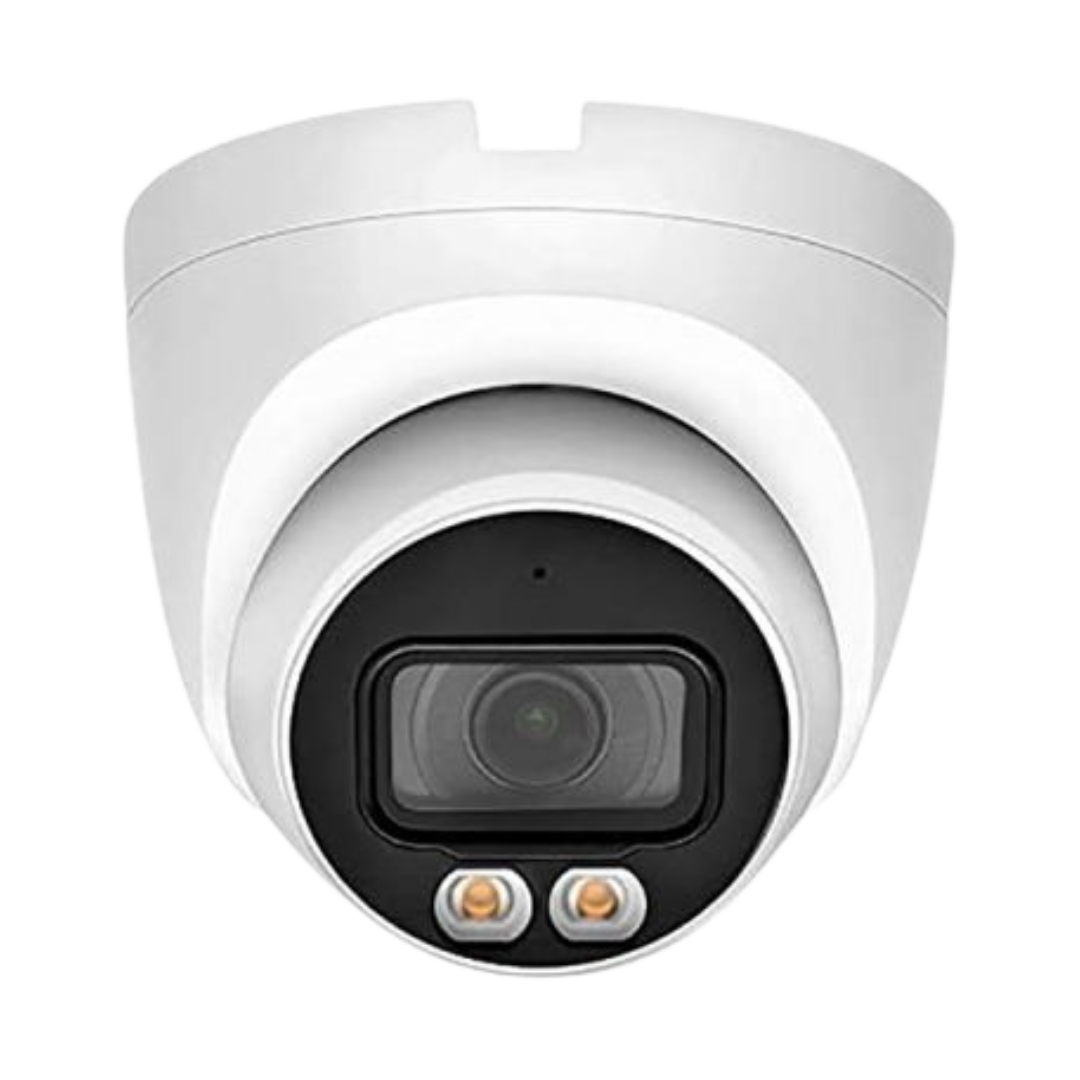 Cyber Security Camera Dahua IPC-HDW2439T-AS-LED-S2 Full-color Starlight Full HD 4MP eyeball ...