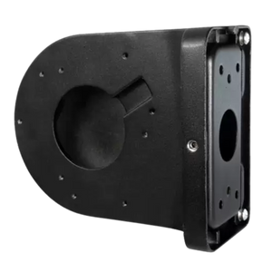Dahua PFB203W-B zwarte muursteun van aluminium