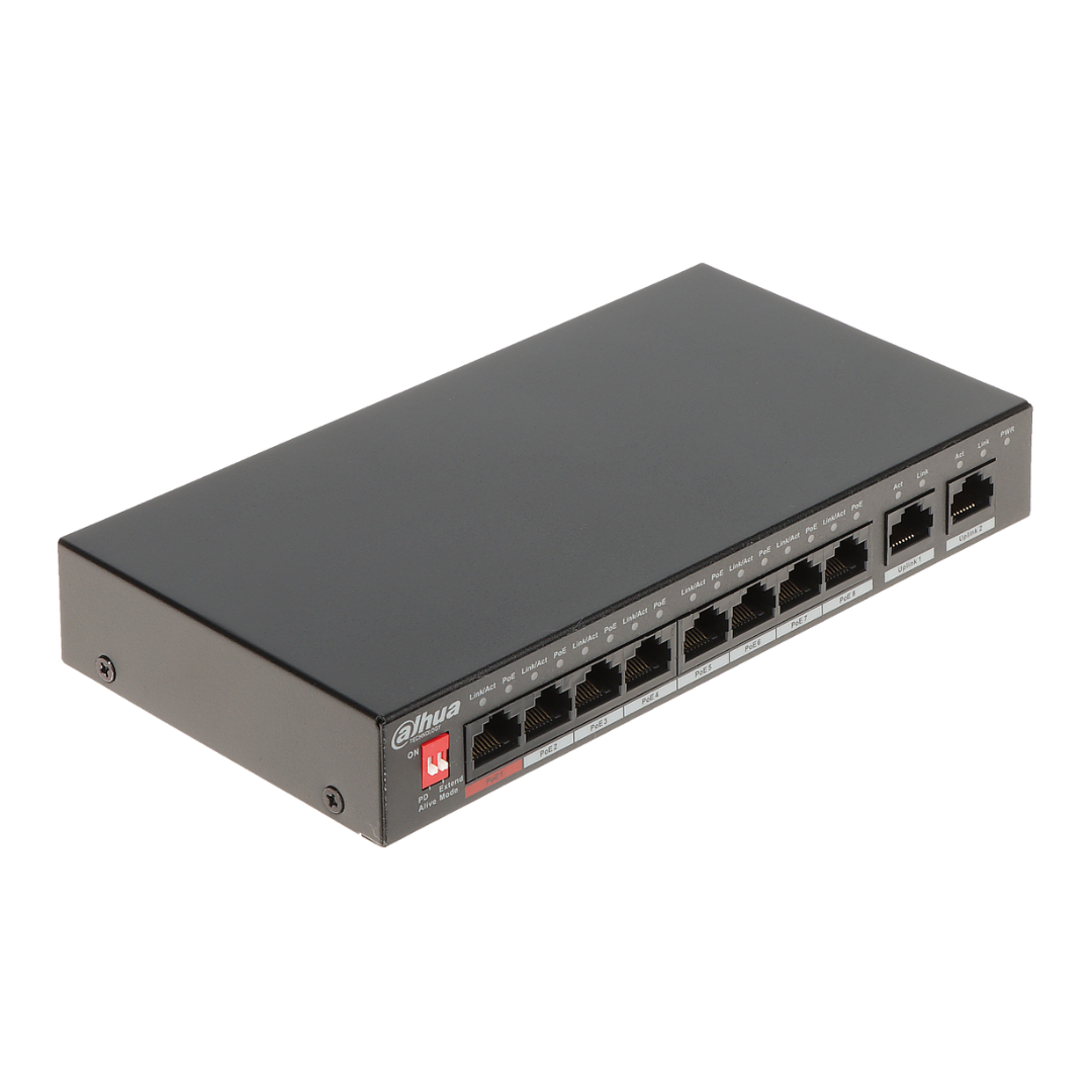 Dahua PFS3010-8ET-96-V2 PoE switch
