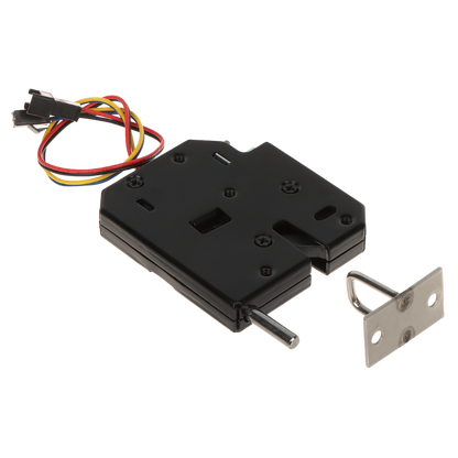 UMA EL-C-B7 zwart elektrisch slot voor locker kast cabinet met automatische opendrukken van deur bij opening slot