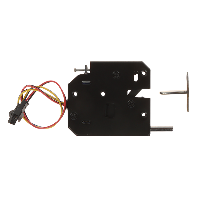 UMA EL-C-B7 zwart elektrisch slot voor locker kast cabinet met automatische opendrukken van deur bij opening slot