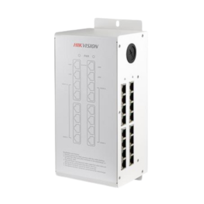 Hikvision 12-poorts PoE switch
