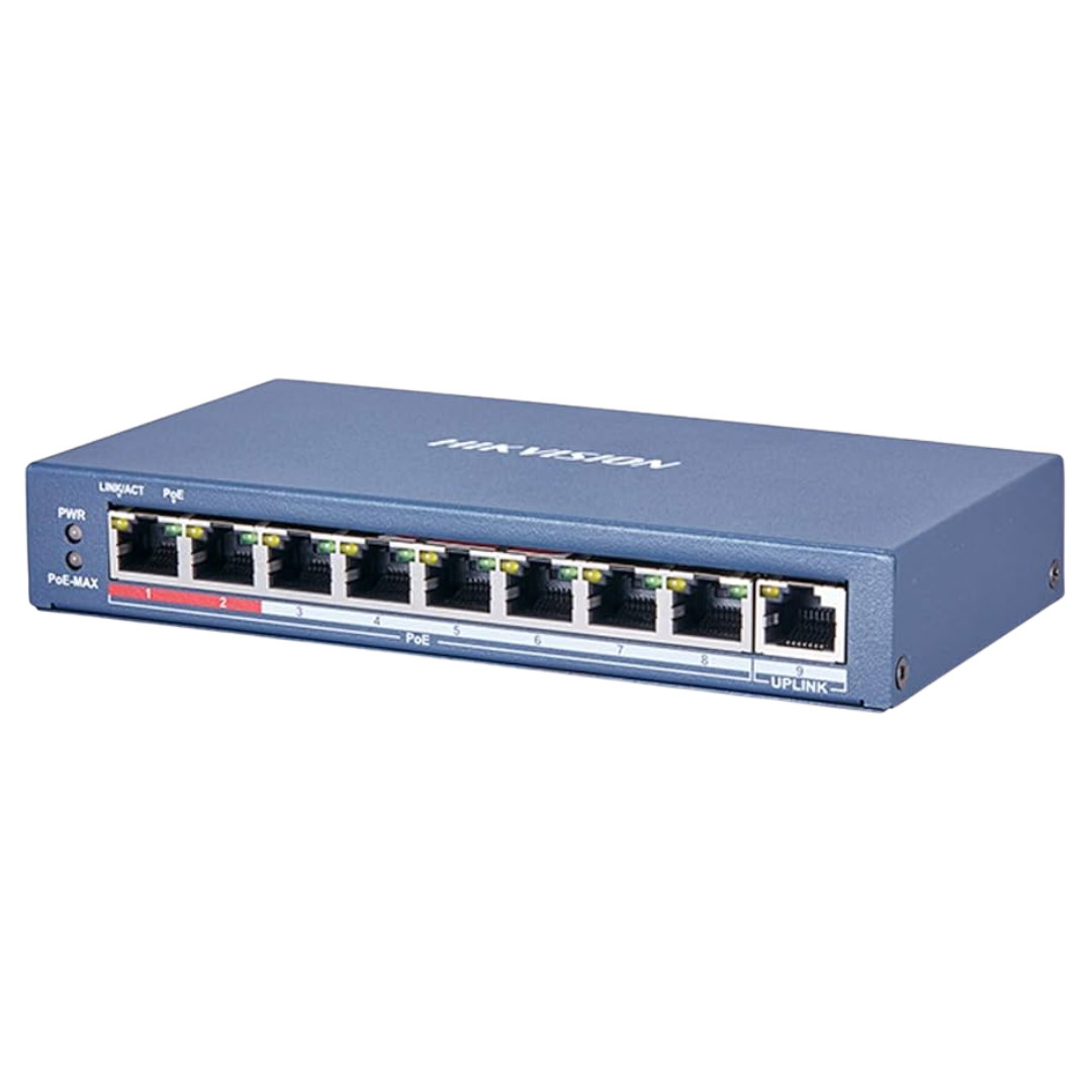 Hikvision 8 poort Ethernet switch